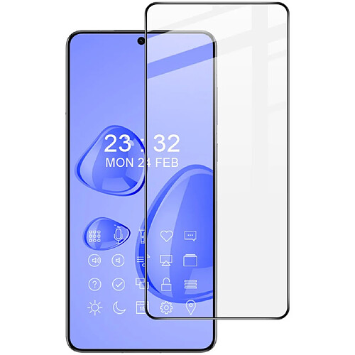 Protecteur écran en verre trempé IMAK anti-explosion, HD pleine colle, anti-empreintes digitales pour votre Huawei Mate 50 4G - transparent