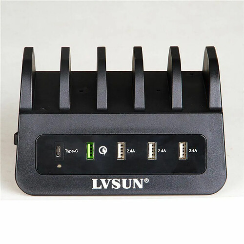 Lvsun Station de Recharge Intelligente 10 Ports USB 60 Watts CS52QT