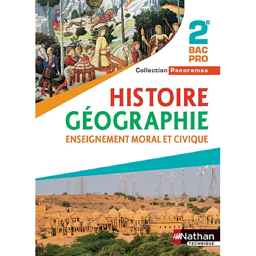 Histoire géographie, enseignement moral et civique 2de bac pro · Occasion