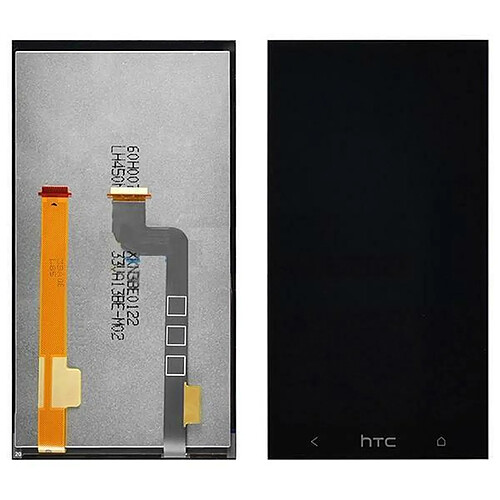 Vitre tactile écran LCD Retina noir pour HTC desire 601