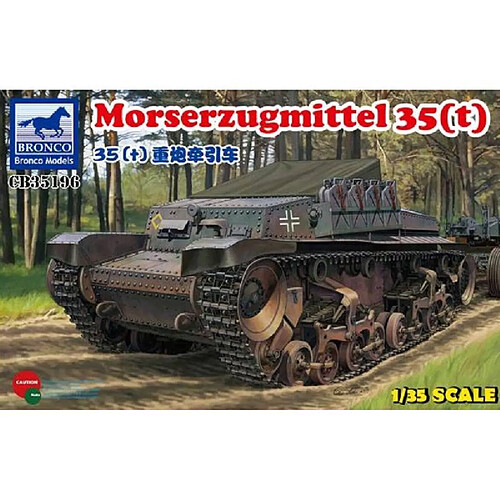 Bronco Models Maquette Char Morserzugmittel 35(t)