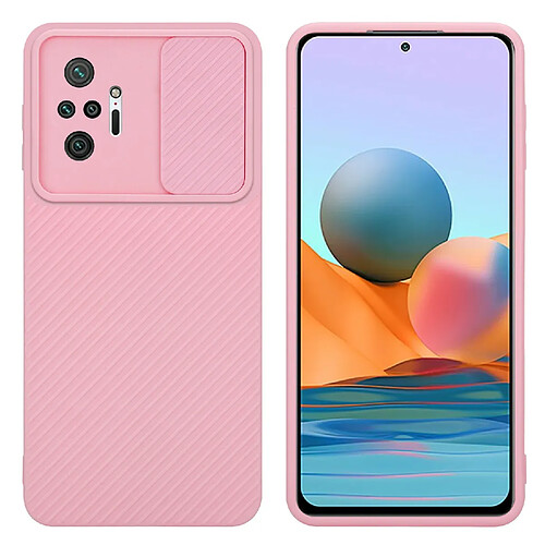 Cadorabo Coque Xiaomi RedMi NOTE 10 PRO Etui en Rose