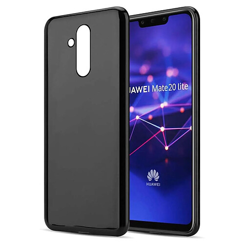 Cadorabo Coque Huawei MATE 20 LITE Etui en Noir