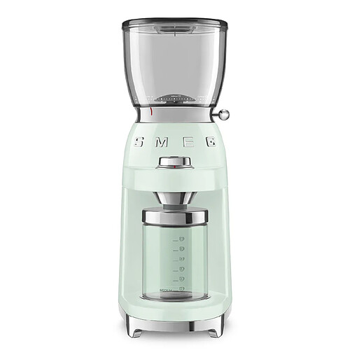 Moulin à café 350g 150w vert d'eau - cgf01pgeu - SMEG