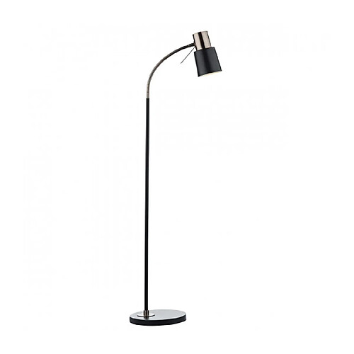 Luminaire Center Lampadaire Bond cuivre et noir 1 ampoule