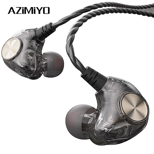 GUPBOO AZiMiYO HK1 casque filaire 3.5mm hybride Hi-Fi DJ casque stéréo musique basses profondes casque antibruit