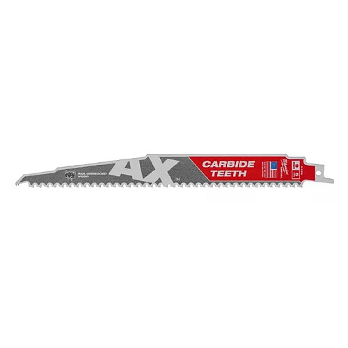 OI Lame de scie sabre the ax 230x5mm milwaukee pu à 1 piece demontage, hm-tipper