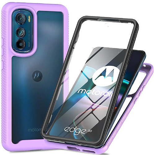 Coque en TPU anti-chute pour votre Motorola Edge 30 5G - violet