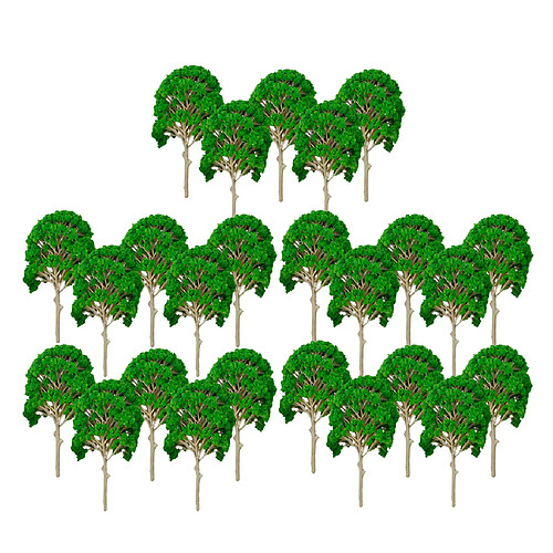 25pcs Modèle Arbre Echelle Train HO életronique Paysage Jouef 1:50 - 75