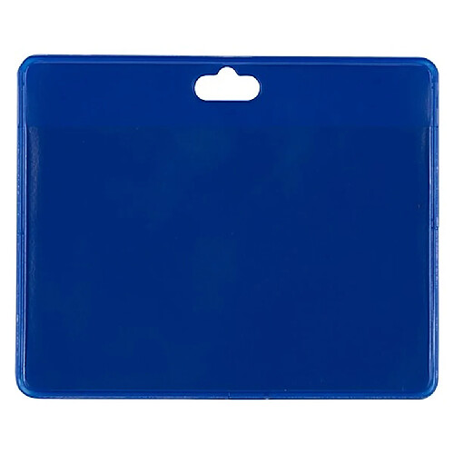 Boîte de 30 badges souples sans attache tarifold 70 x 100 mm - bleus