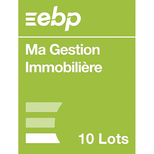 EBP Ma Gestion Immobilière version 10 Lots - Licence perpétuelle - 1 poste - A télécharger