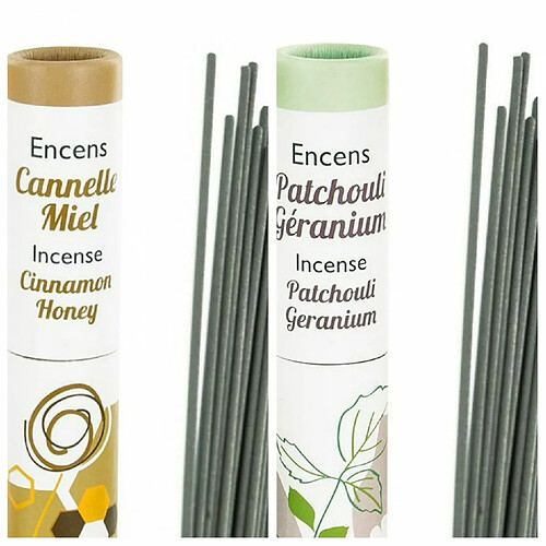 Aromandise Duo Encens japonais Ambiance chaleureuse - 2 x 30 bâtonnets