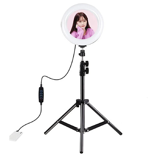 Yonis Ring Light LED 20cm Avec Trépied USB