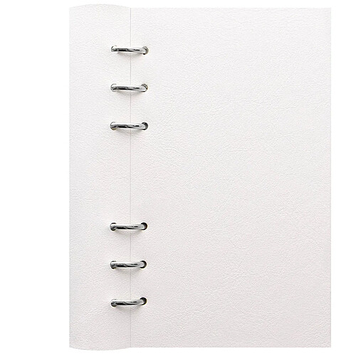 Filofax 23634 Agenda personnel, clip Book Classic pastels, blanc