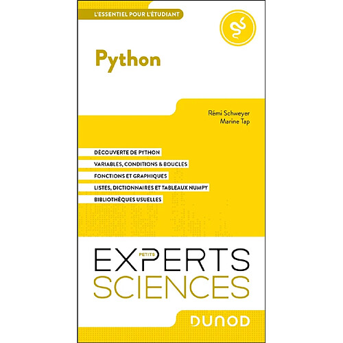 Python : l'essentiel pour l'étudiant