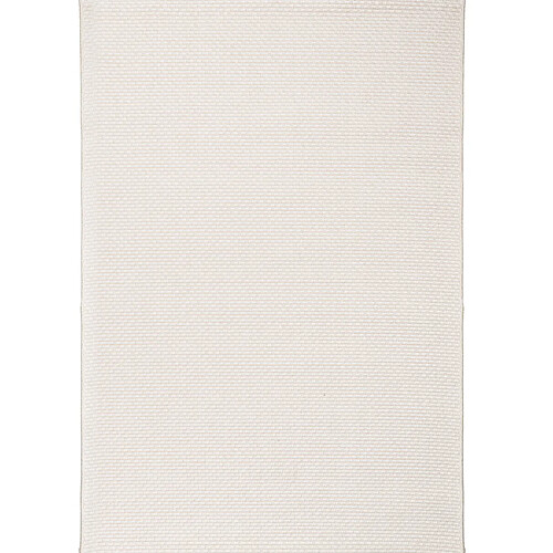 Thedecofactory BANGALOR - Tapis aspect jute blanc 200x300