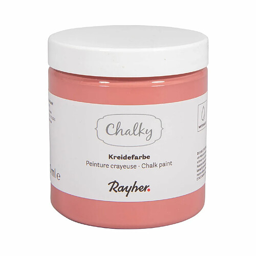 Rayher Peinture Craie Rouge tuile - Chalky Finish - 230 ml