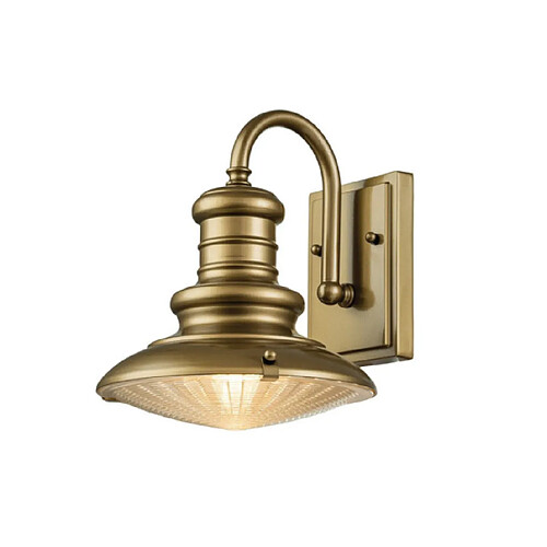 Elstead Lighting Applique murale extérieur Redding Verre,Aluminium Bronze vieilli peint