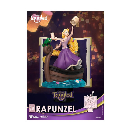 Beast Kingdom Toys Disney - Diorama D-Stage Story Book Series Rapunzel 15 cm