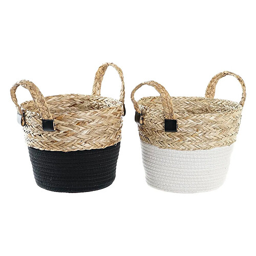 Panier DKD Home Decor (2 Unités) (25 x 25 x 30 cm)