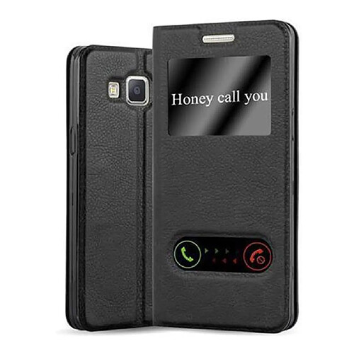 Cadorabo Coque Samsung Galaxy A3 2015 Etui en Noir