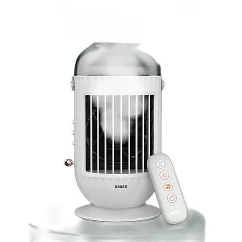 Universal Refroidisseur d &'air électrique mini ventilateur USB vaporisateur humidificateur de climatisation pour les conditions de refroidissement d &'air de bureau à domicile & 124 ; ventilateur (avec télécommande)