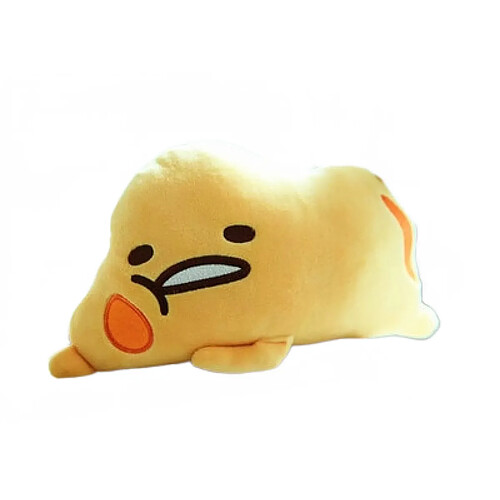 Universal Coussin en peluche mignon poulet paresseux jouet en peluche jaune d'œuf frère coussin doux cadeau d'anniversaire fille | coussin en peluches (26 * 18cm)