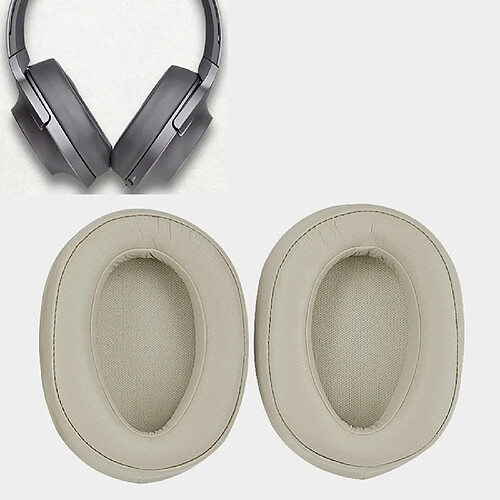 Wewoo Coussinets Mousse Étui de protection pour casque en éponge avec une paire Sony MDR-100ABN / WH-H900N Or