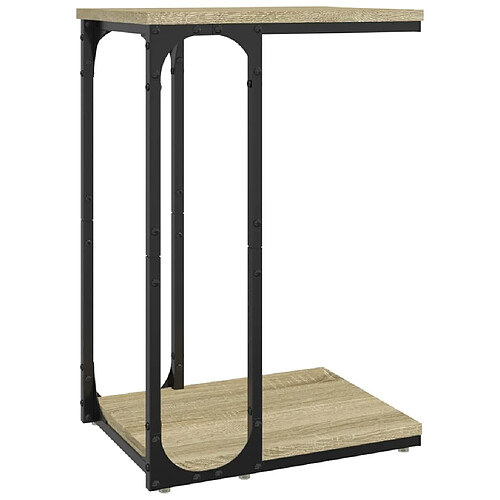 Maison Chic Table d'appoint | Table Basse Chêne sonoma 40x30x60 cm Bois d'ingénierie -GKD46124