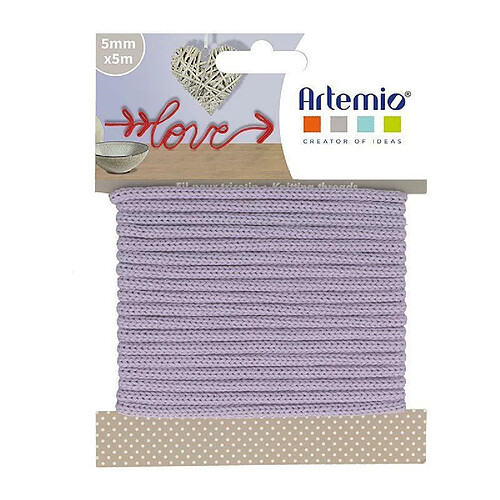 Artemio Fil à tricotin 5 mm x 5 m - Lavande