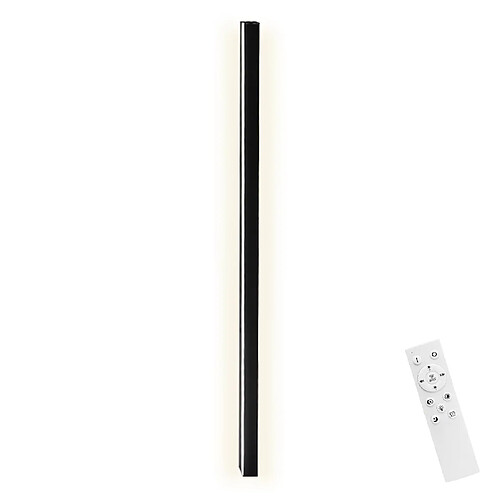 ZMH LED Wall Light Indoor Black 100CM Modern 15W Hallway Light Upper and Lower