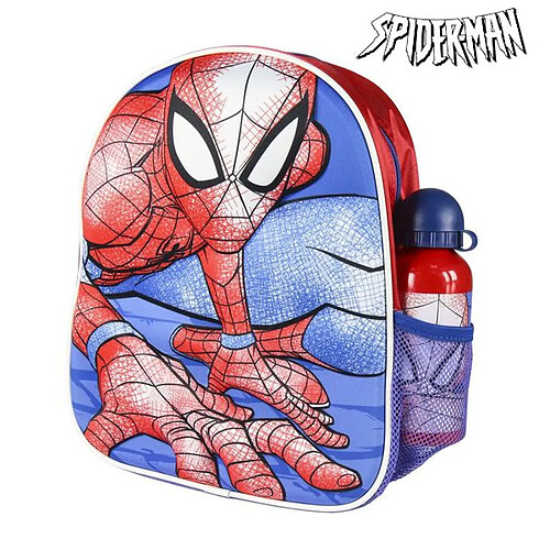 Sac à dos enfant 3D Spiderman Rouge Bleu