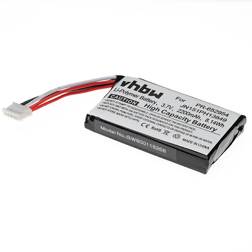 vhbw Li-Polymère batterie 2200mAh (3.7V) pour haut-parleurs enceintes comme JBL JN151PH13849