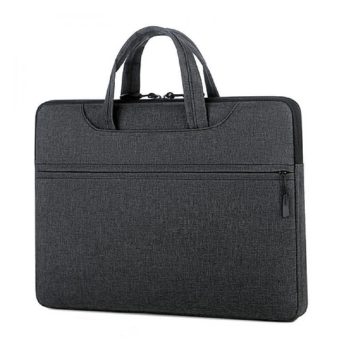 General Sacoche pour ordinateur portable, porte-documents d'affaires pour homme et femme, sac à bandoulière compatible avec 14" Lenovo IdeaPad ThinkPad A485 T480s 4/MacBook M1 Pro/HP Chromebook/Dell Latitude 7490(noir)