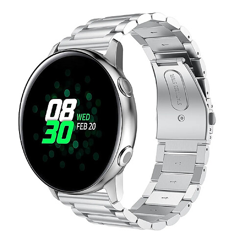 Bracelet en TPU argent pour votre Samsung Galaxy Watch Active SM-R500