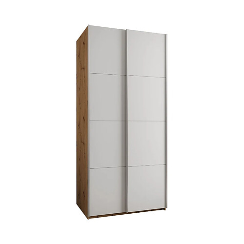 Abiks Meble Armoire à portes battantes Lux 1 245,5/110/64 2 portes