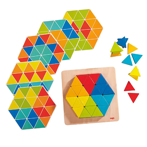 Haba Jeu d'assemblage : Triangles magiques