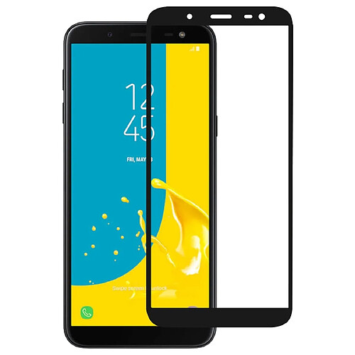 Wewoo Film de verre trempé de protection de la pellicule de d'écran Full Trempe pour Galaxy J6 2018