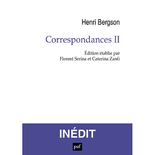 Correspondances. Vol. 2