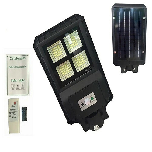 Tradex LED 30 W PANNEAU SOLAIRE PHOTOVOLTAIQUE 180 LED AVEC TELECOMMANDE