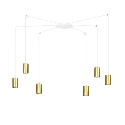 EPIKASA Suspension Traker, Blanc, Acier, 300x300x14 cm