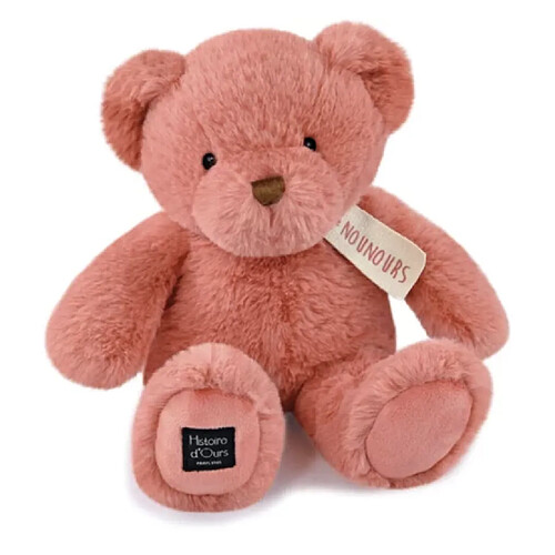 Histoire d'Ours HO3232 Le nounours - Rose praline 28 cm