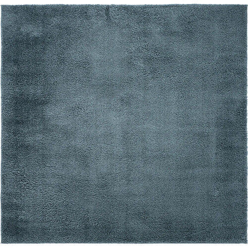 Hadorn Tapis shaggy 240x240 Bleu Luzern