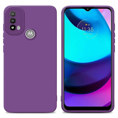 Cadorabo Coque Motorola MOTO E20 Etui en Lilas