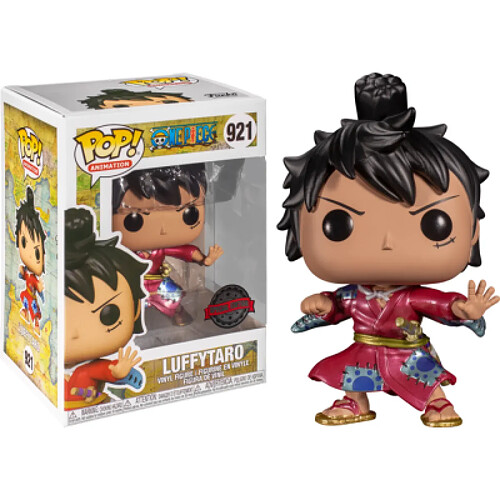 Funko POP Animation One Piece Luffytaro Métallique Exclusif 921