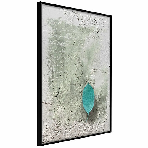 Paris Prix Affiche Murale Encadrée Floating Leaf I 40 x 60 cm Noir