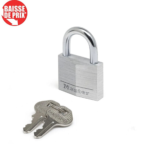 Cadenas MASTER LOCK 40mm aluminium