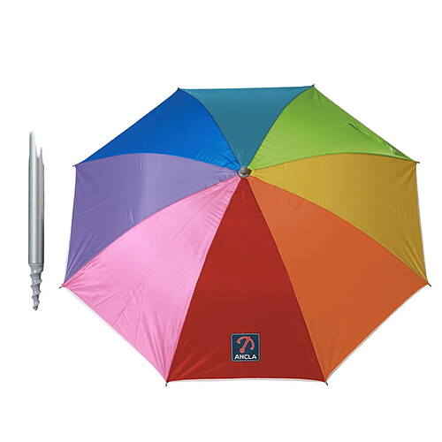 BigBuy Outdoor Parasol 240 cm UPF 50+ Arc-en-ciel