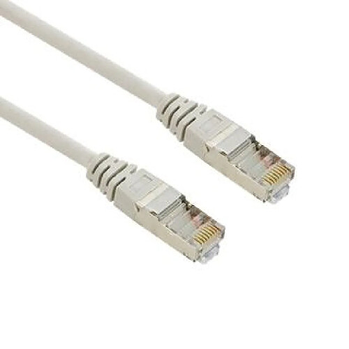 4World patchcord RJ45, bouchon coulé, cat. 6 UTP, 3m, gris