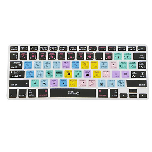 Hotkey Shortcut Backlight Couverture De La Peau Du Clavier Pour Macbook US-AL Shortcut Key